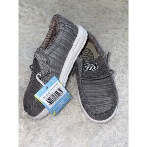 Hey Dude Toddler Sz. 11 “ Wally Blend Linen” Classic Shoes. New W/ Tags